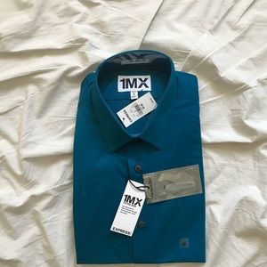 Express medium green shirt